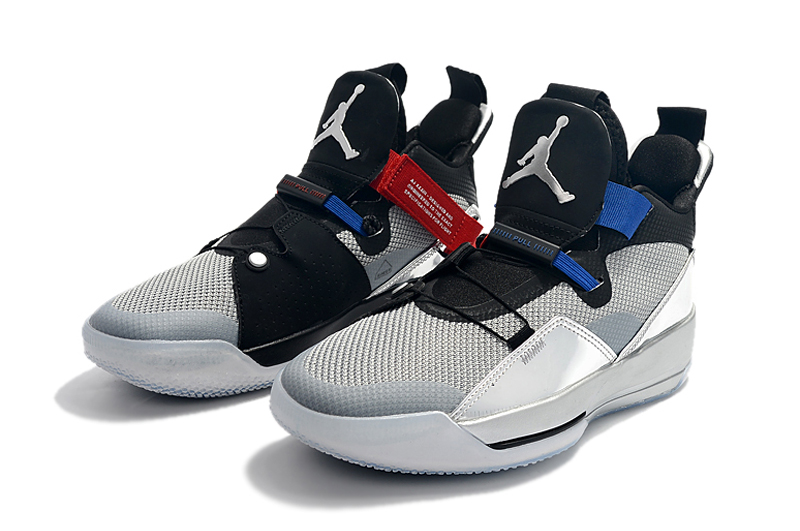 2019 Air Jordan 33 Silver Black